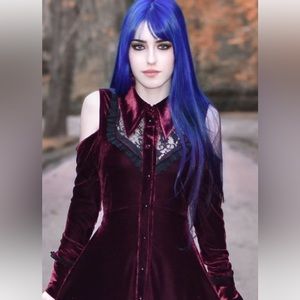 Plum velvet KillStar Dress 💕